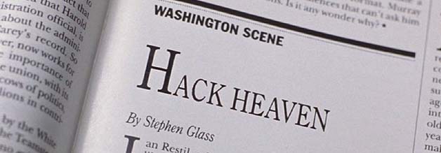 Vom Hack Heaven in die Hölle - die Fake-Geschichte über einen 15-jährigen Hack ist Stephen Glass' Anfang vom Ende.