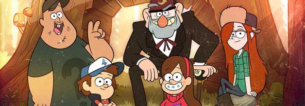 Gravity Falls lässt sich wie eine Mischung aus SpongeBob Schwammkopf, Die Simpsons und Akte X beschreiben