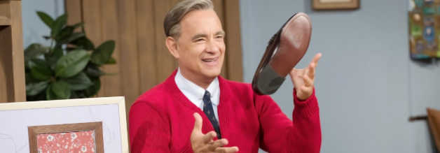 Tom Hanks ist über mehrere Ecken mit dem echten Mr. Rogers verwandt. 