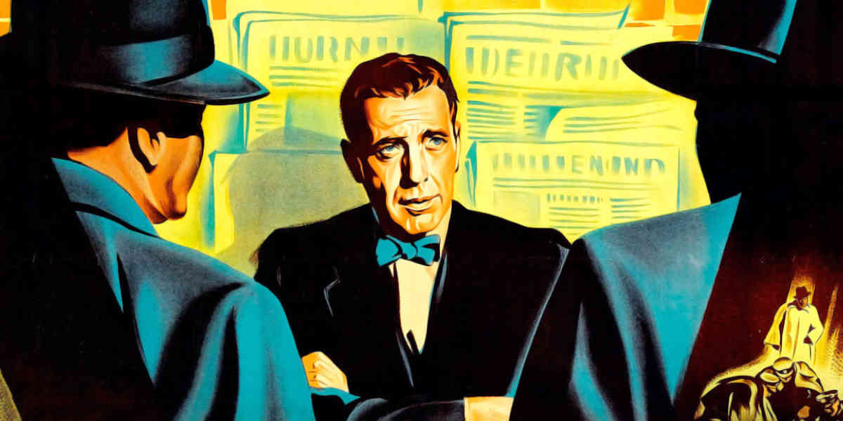 Zeitungssterben mit Bogart: Die Maske runter (1952)