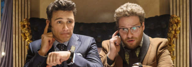 Undercover in Nordkorea: Dank der CIA wird das Interview von Dave Skylark (James Franco, l.) zu einer mörderischen Angelegenheit. Produzent Aaron Rapaport (Seth Rogen) steht als Prellbock zur Seite.