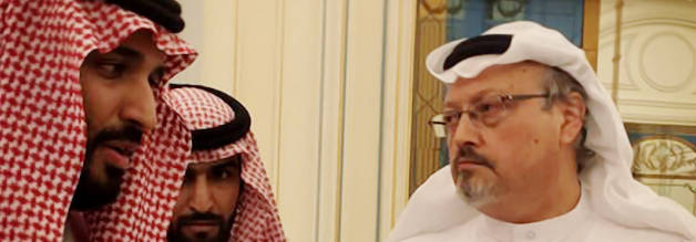 Der Journalisten Jamal Khashoggi (rechts) war lange ein Profiteur und Berater des Königshauses. Seine kritische Haltung gegenüber dem Kronprinzen Mohammed bin Salman machte ihn zum Staatsfeind.